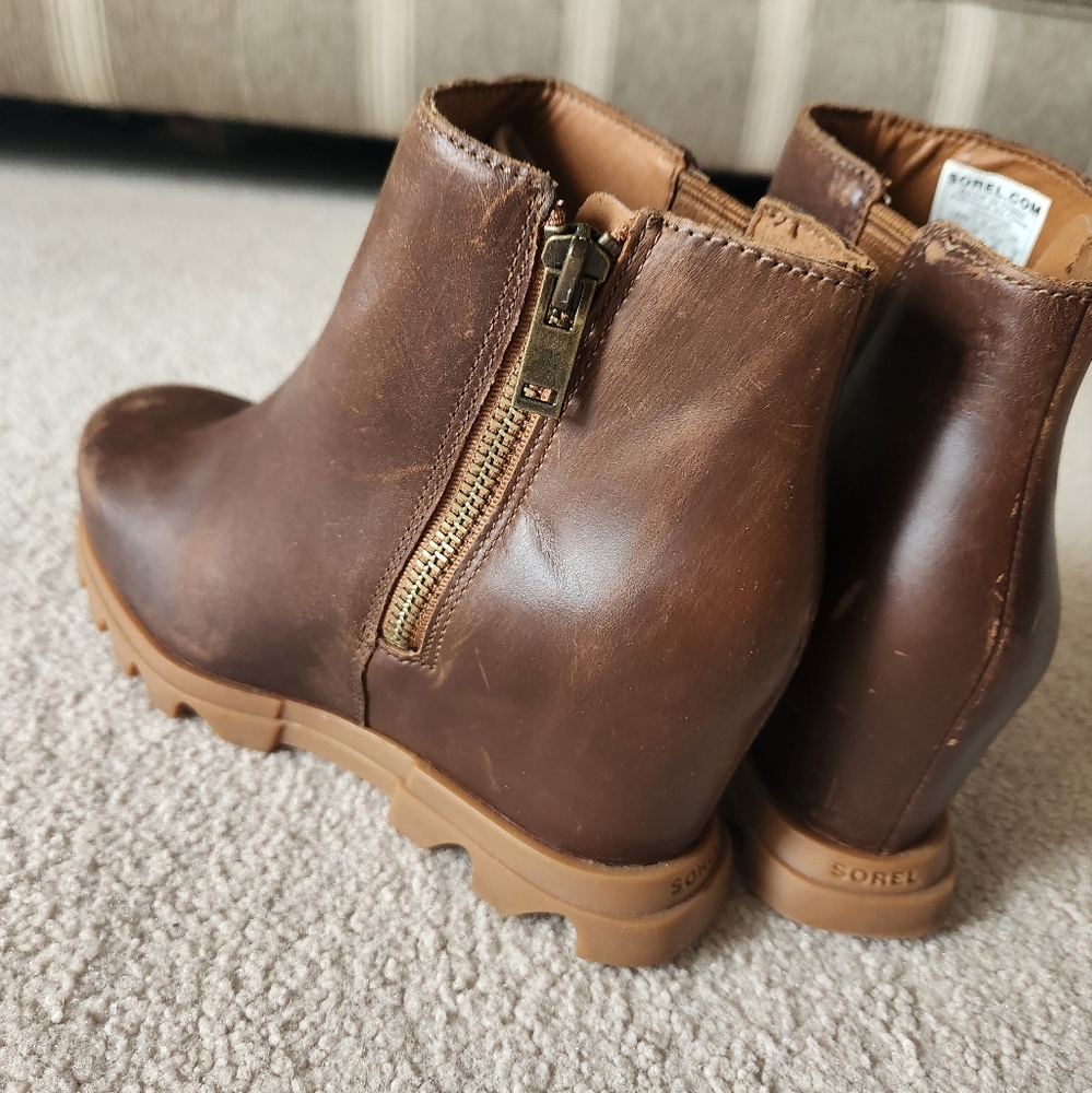 Sorel Zip Up Ankle Booties🤎